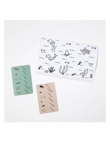 Jeu de Mistigri - Océan - PIROUETTE CACAHOUETE 4+