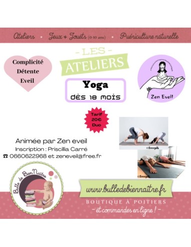 Atelier Yoga parents-enfants