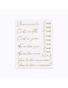 Tatouages éphémères de Grossesse - ILADO 2