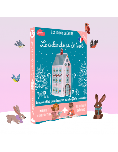 Kit créatif Noël Le Calendier de l'avent - L'ATELIER IMAGINAIRE 6+