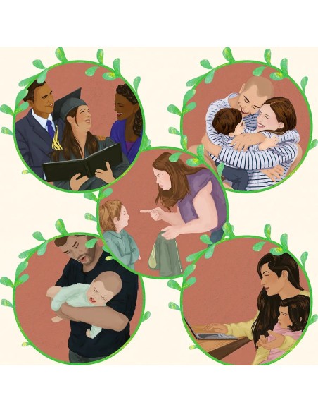 Le petit illustré de l’intimité T3 - les familles - L'ATELIER DE LA BELLE ÉTOILE