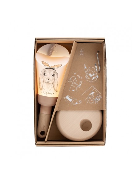 Coffret Lampe Nomade 5 en 1 - Lapin So sweet - POLOCHON