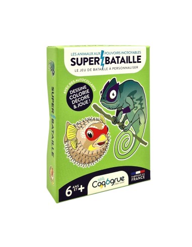 Super Bataille - Animaux aux pouvoirs Incroyables - COQ6GRUE 6+