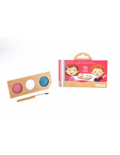 Kit de maquillage 3 couleurs Princesse & Licorne - NAMAKI 2+ 2