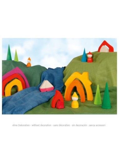 Maison des lutins en bois - GOKI 2+