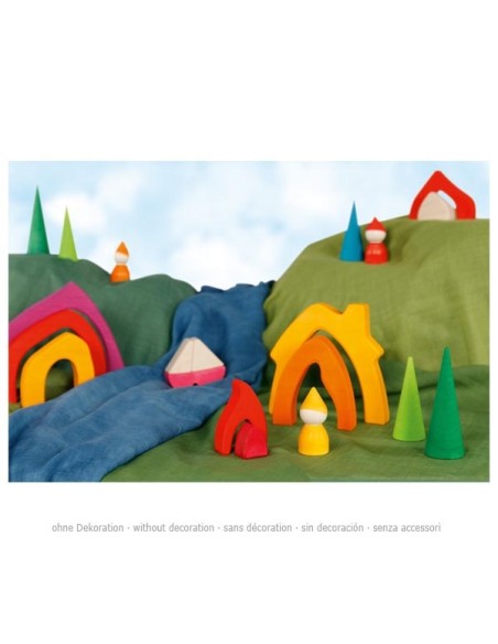 Maison des lutins en bois - GOKI 2+