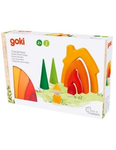 Maison des lutins en bois - GOKI 2+
