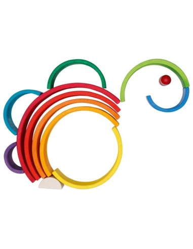 Arc-en-ciel - Jeu de construction arc-en-ciel...