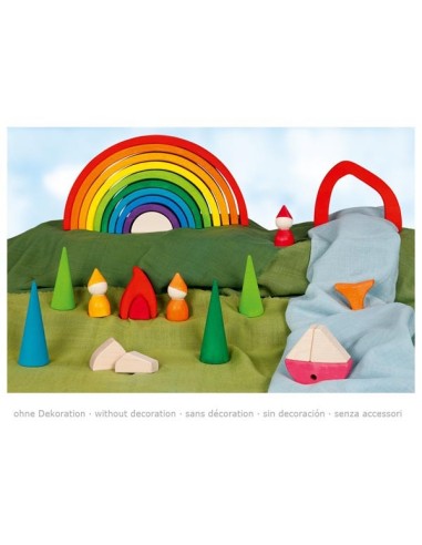 Arc-en-ciel - Jeu de construction arc-en-ciel...