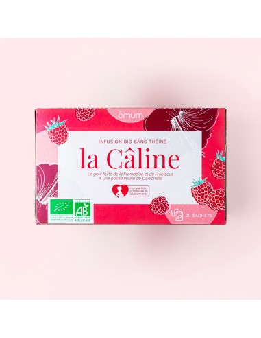 La Câline - INFUSION HIBISCUS FRAMBOISE CAMOMILLE BIO 20 sachets - OMUM