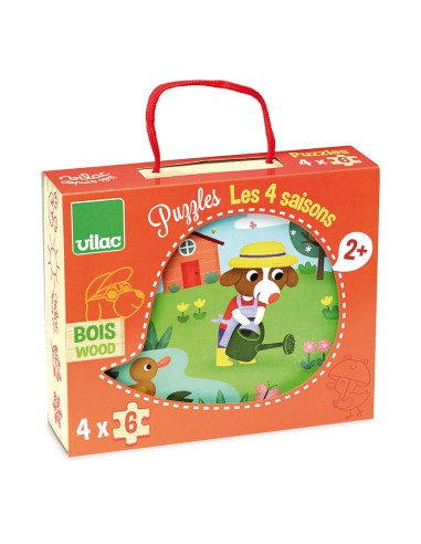 Puzzles les 4 saisons - VILAC 2+