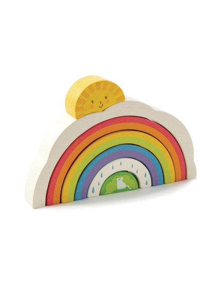 Puzzle gigogne Arc En Ciel - TENDER LEAF 18M+