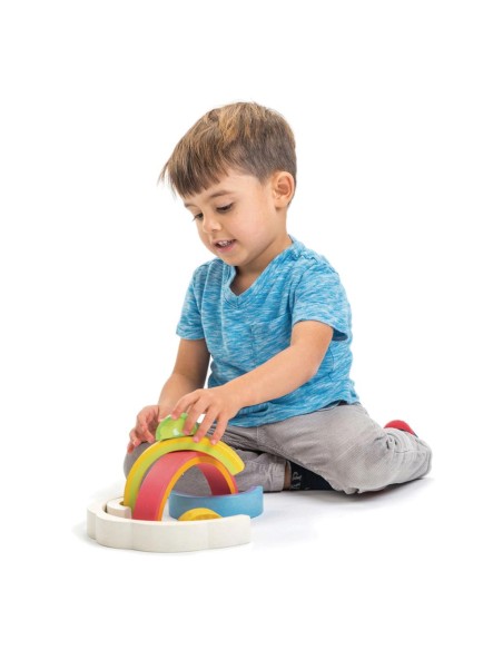 Puzzle gigogne Arc En Ciel - TENDER LEAF 18M+