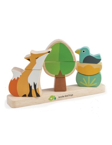 Puzzle Magnétique Renard - TENDER LEAF 18M+