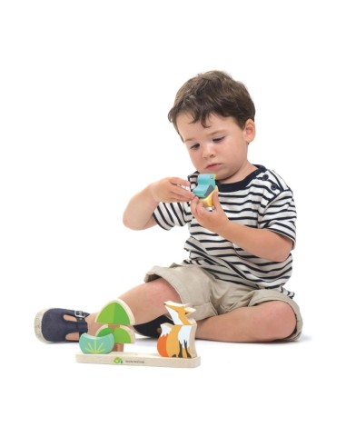 Puzzle Magnétique Renard - TENDER LEAF 18M+