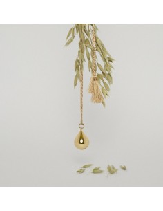 Bola de grossesse GOUTTE - Or jaune - ILADO 2