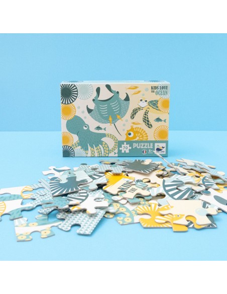 Puzzle OCEANS - COQ EN PÂTE 5+