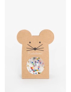 La Balle Rebondissante Souris Pailletée – Étoiles -...