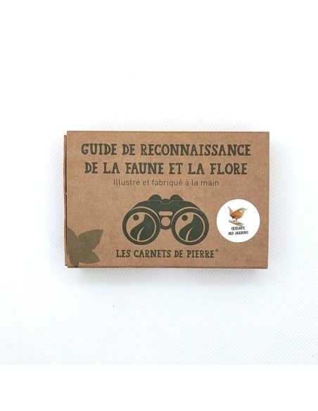 Carnet Oiseaux des villes et jardins - LES CARNETS DE PIERRE 3+