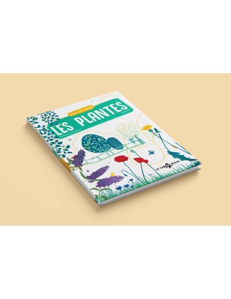 Suis du doigt les plantes - LA CABANE BLEUE éditions