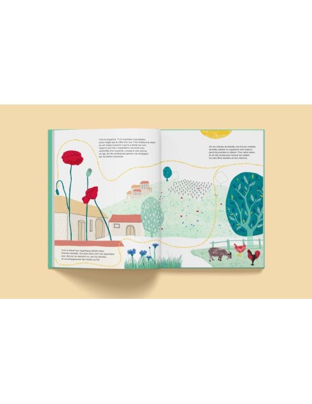 Suis du doigt les plantes - LA CABANE BLEUE éditions