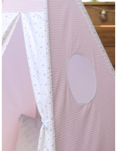Tipi enfant rose poudré - MY LOVELY FAMILY