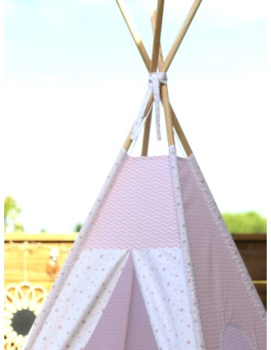 Tipi enfant rose poudré - MY LOVELY FAMILY