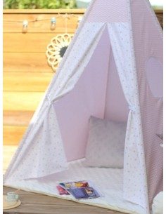 Tipi enfant rose poudré - MY LOVELY FAMILY 2