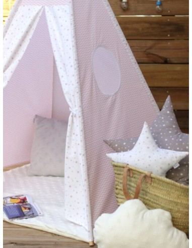 Tipi enfant rose poudré - MY LOVELY FAMILY