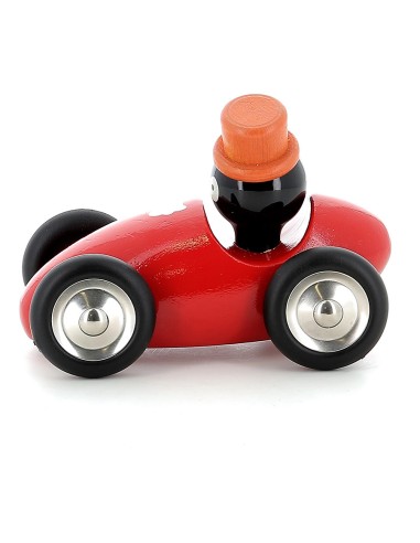 Voiture en bois Boizoos, René le pingouin -...
