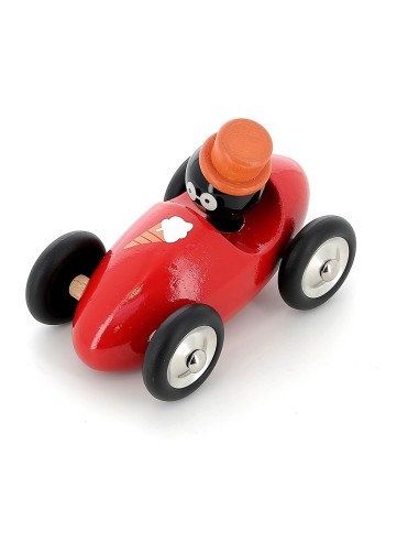 Voiture en bois Boizoos, René le pingouin -...