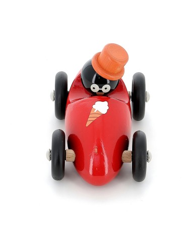 Voiture en bois Boizoos, René le pingouin -...