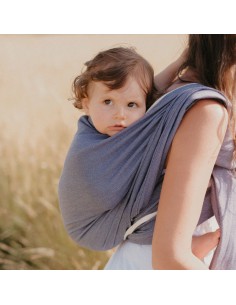 Echarpe Sergé Brisé Coton Bio - 4,60m - NEOBULLE