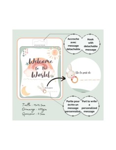 Carte à offrir « Welcome to the world » - IRREVERSIBLE 2