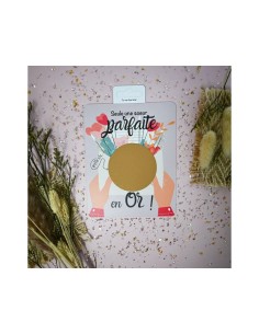 Carte à gratter annonce - Tu vas être tata - IRREVERSIBLE 2