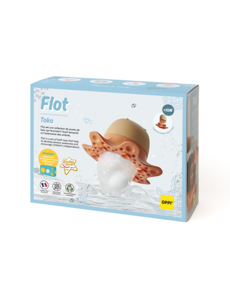 Tako le Poulpe - Jouet de bain Flot - OPPI 10M+