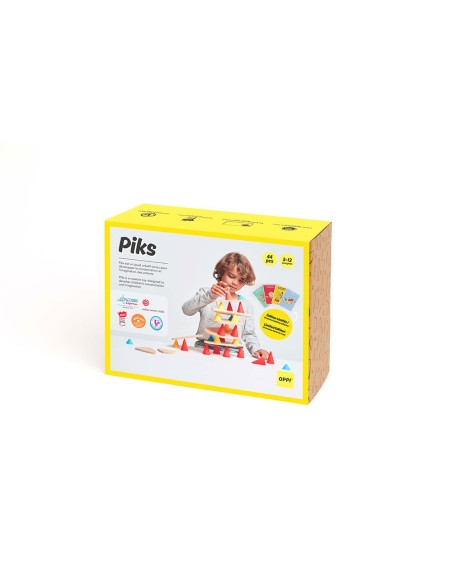 Piks 44 pcs  - Jeu de construction - OPPI 3-12 ans