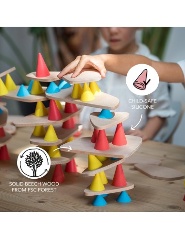 Piks 44 pcs  - Jeu de construction - OPPI 3-12 ans