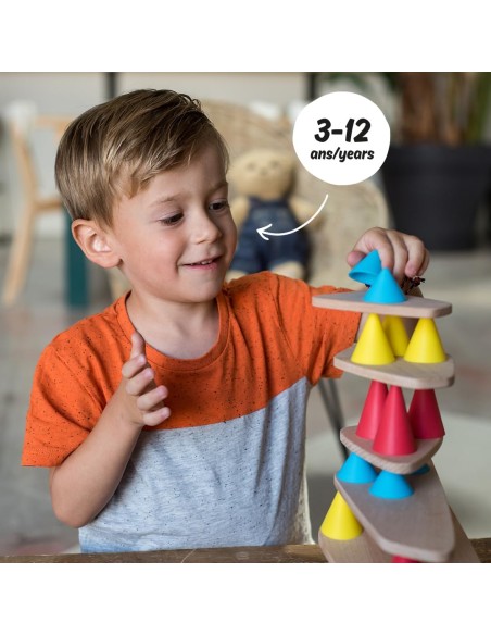 Piks 44 pcs  - Jeu de construction - OPPI 3-12 ans
