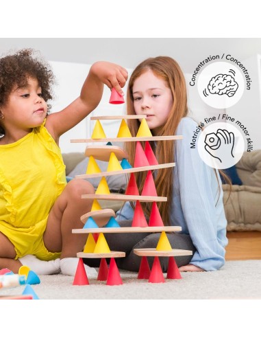 Piks 44 pcs  - Jeu de construction - OPPI 3-12 ans