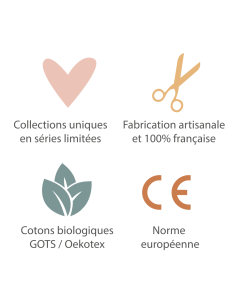 Doudou Chat teddy beige - CAROTTE & CIE 0+ 2