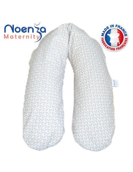 Coussin de grossesse et d'allaitement avec housse JIL 176 cm - NOENZA MATERNITY