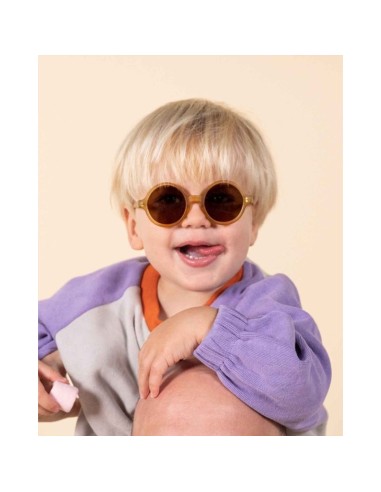 Lunettes de soleil 4-6 ans Woam Brun Ambré - KI ET LA