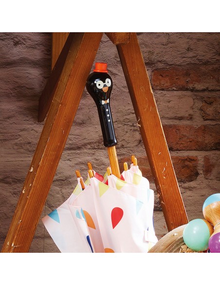 Parapluie en bois Boizoos - René le pingouin - VILAC 3+