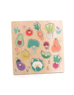 Encastrement en bois - Les légumes du jardin - Sarah Betz...