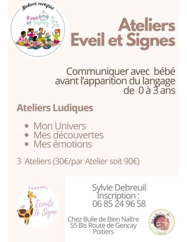 Atelier de Signes Associés à la Parole pour bébés