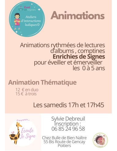 Animation ludique Bébé Signe