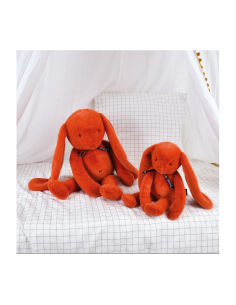 Peluche Le Lapin Méloé 56 cm - potiron - MAÏLOU 0+ 2