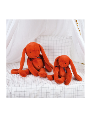 Peluche Le Lapin Méloé 56 cm - potiron - MAÏLOU 0+