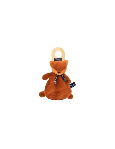 Doudou plat Renard Dorlotin fauve - MAÏLOU 0+